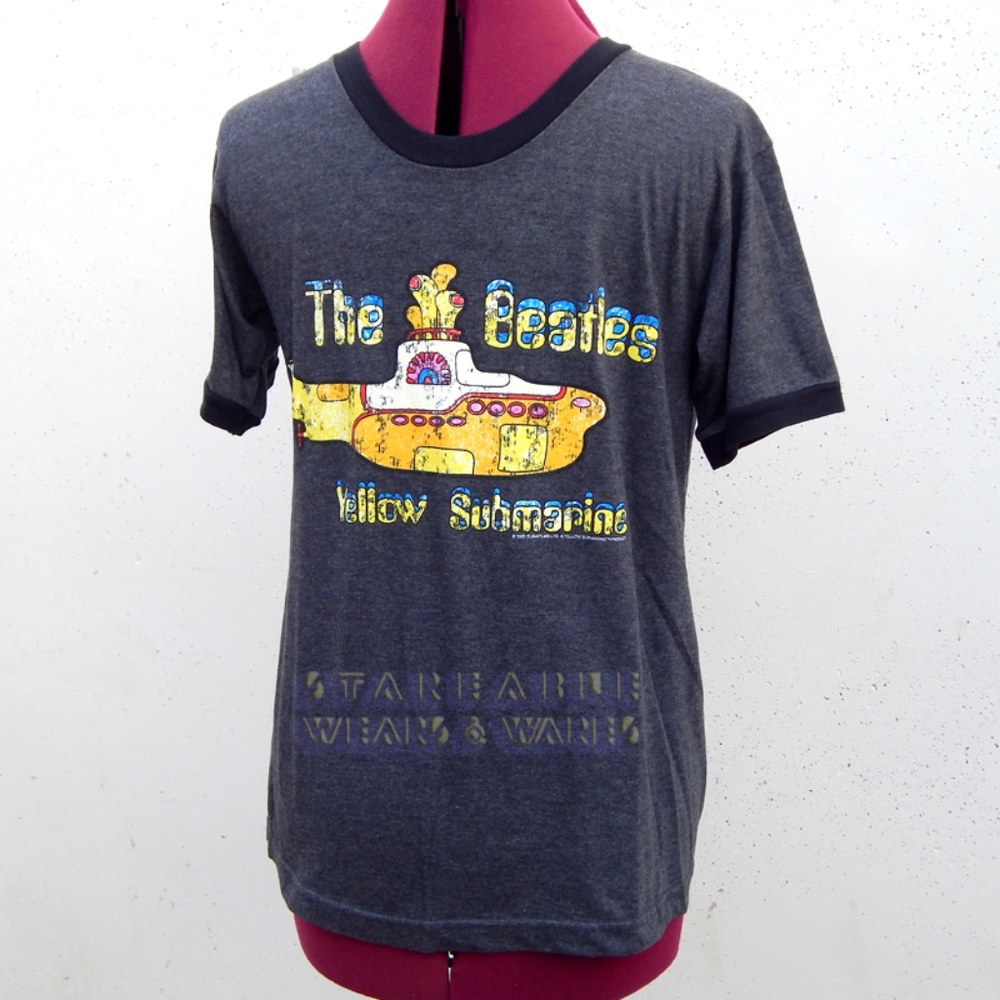 The Beatles Yellow Submarine ringer t-shirt 2003